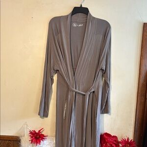 Free People Women's Gray Robe